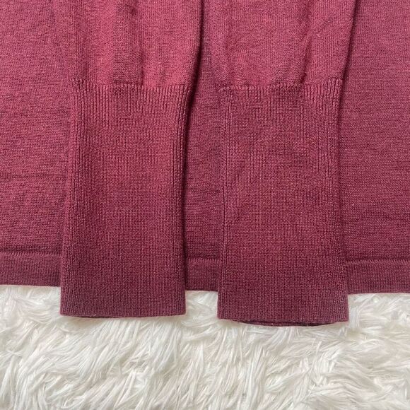 Club Monaco Sweater Womens Large Pullover Silk Cashmere Open Back Long - Picture 4 of 10